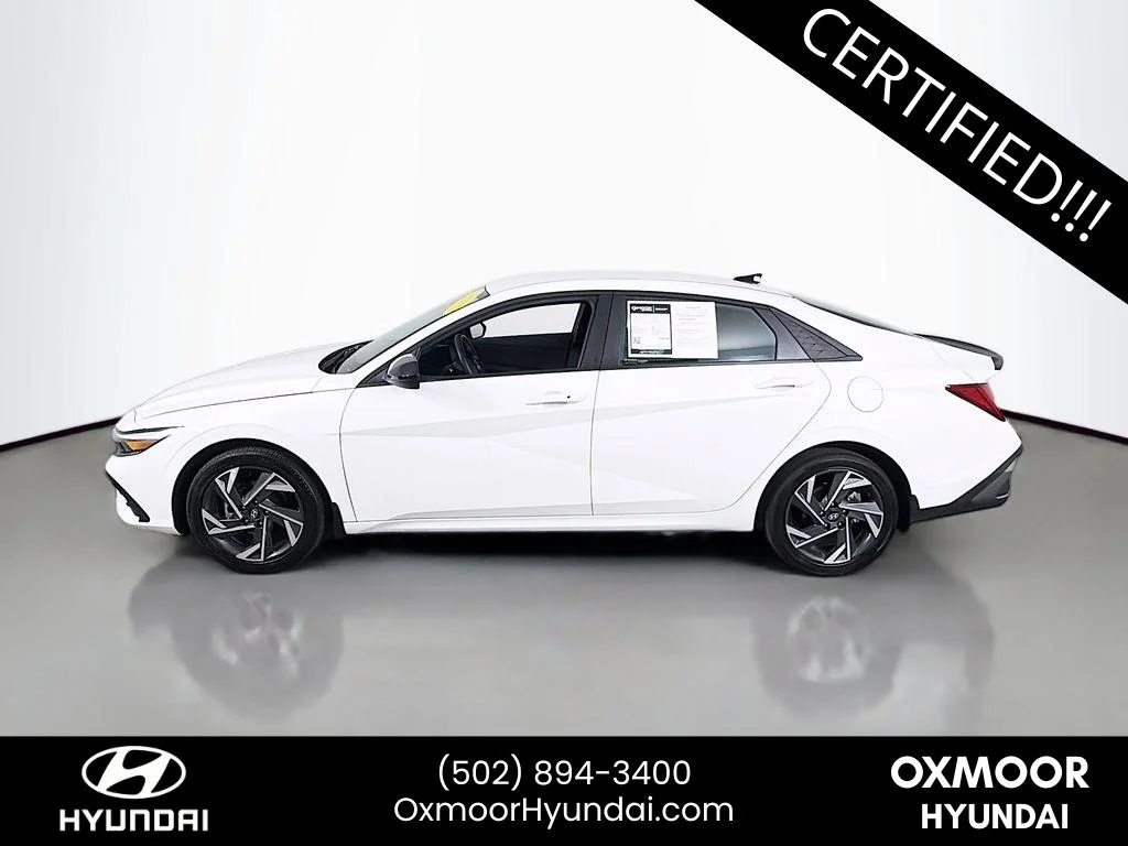Certified Used 2025 Serenity White Hyundai SEL Sport image 4