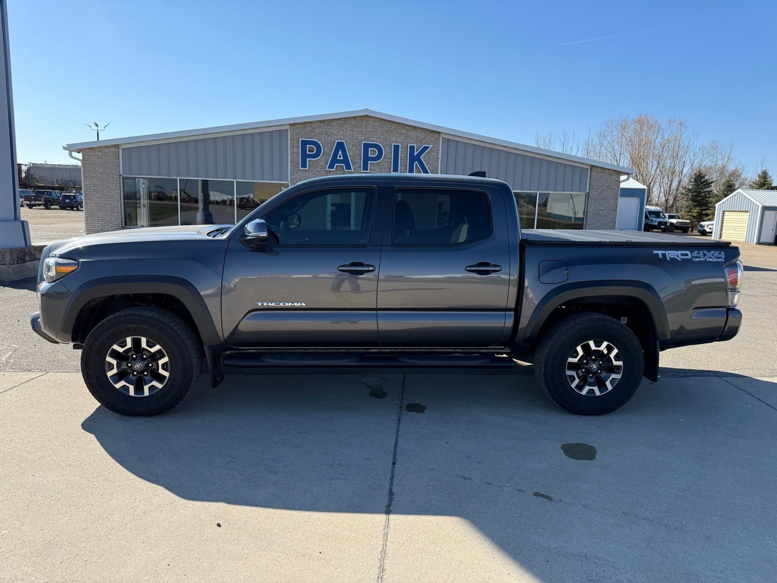 Used 2023 Magnetic Gray Metallic Toyota TRD Off-Road image 3
