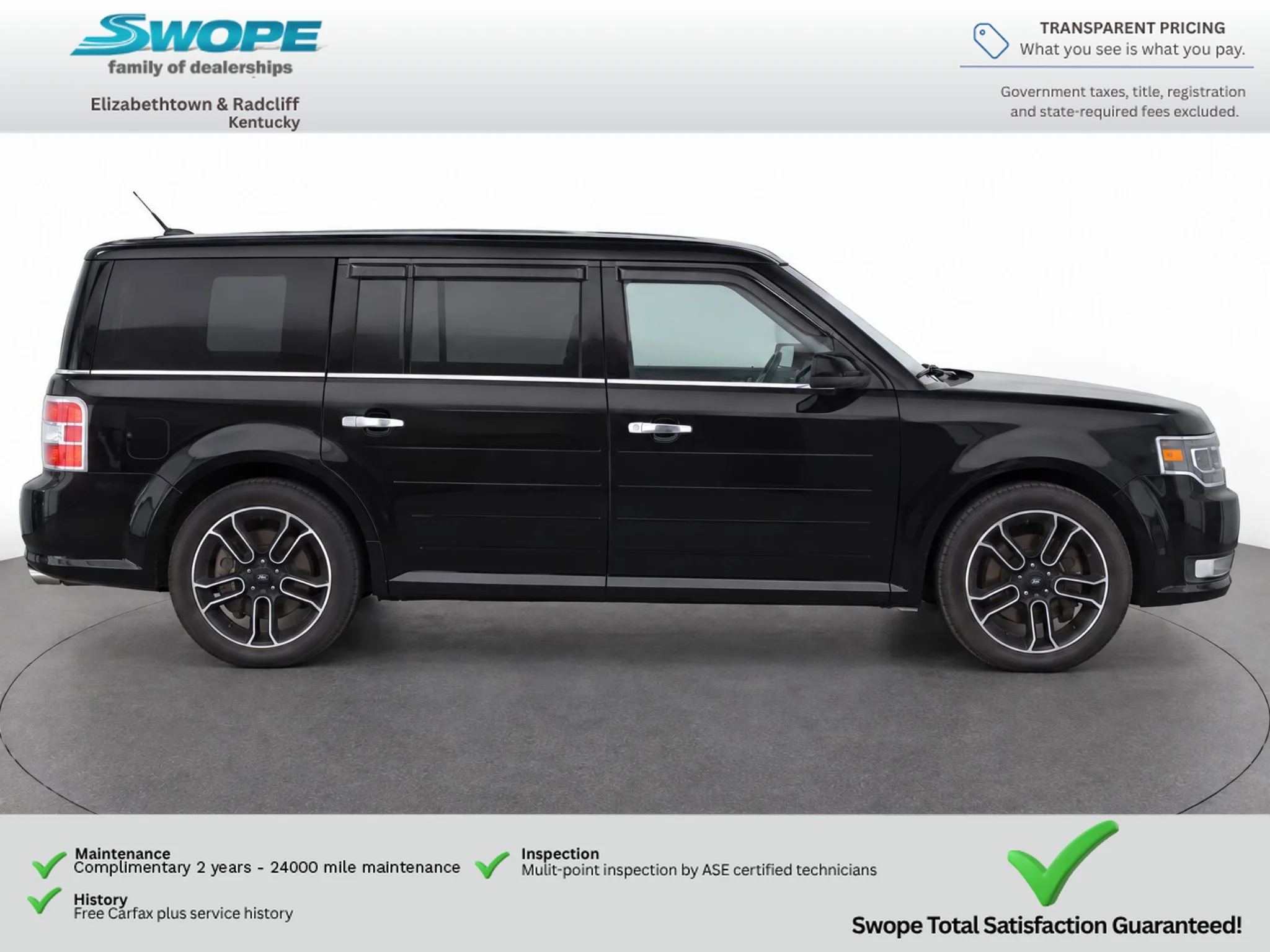 Used 2015 Tuxedo Black Metallic Ford Limited image 4