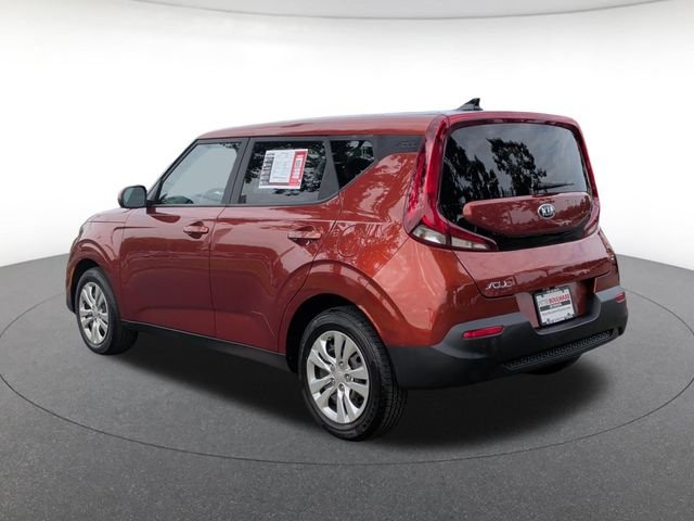 Used 2021 Orange Kia LX image 4