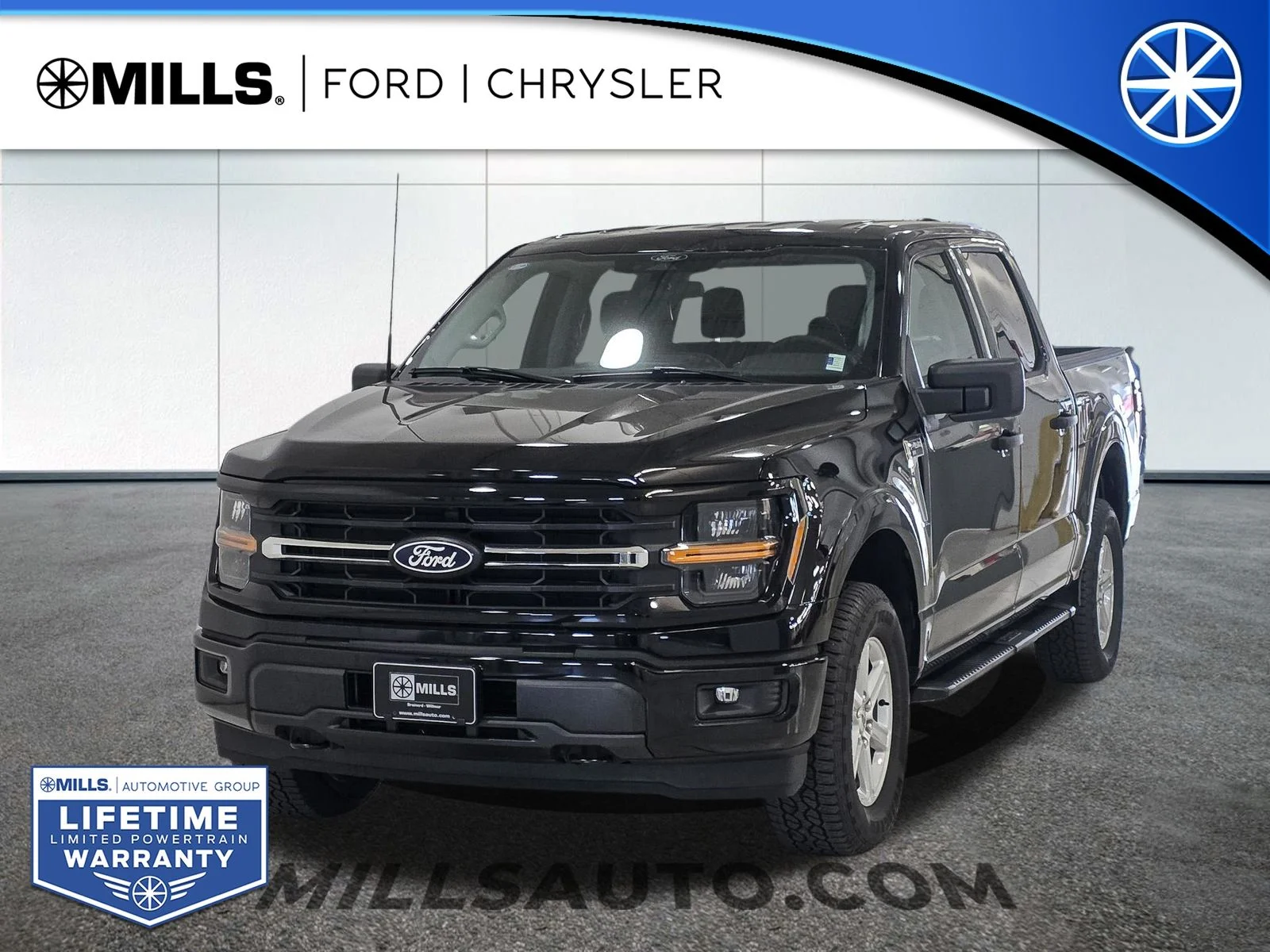 Used 2026 Agate Black Metallic Ford XLT image 1