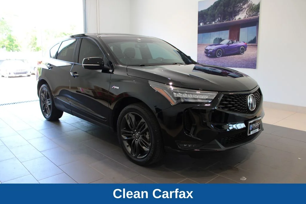 Used 2022 Majestic Black Pearl Acura SH-AWD A-SPEC image 2