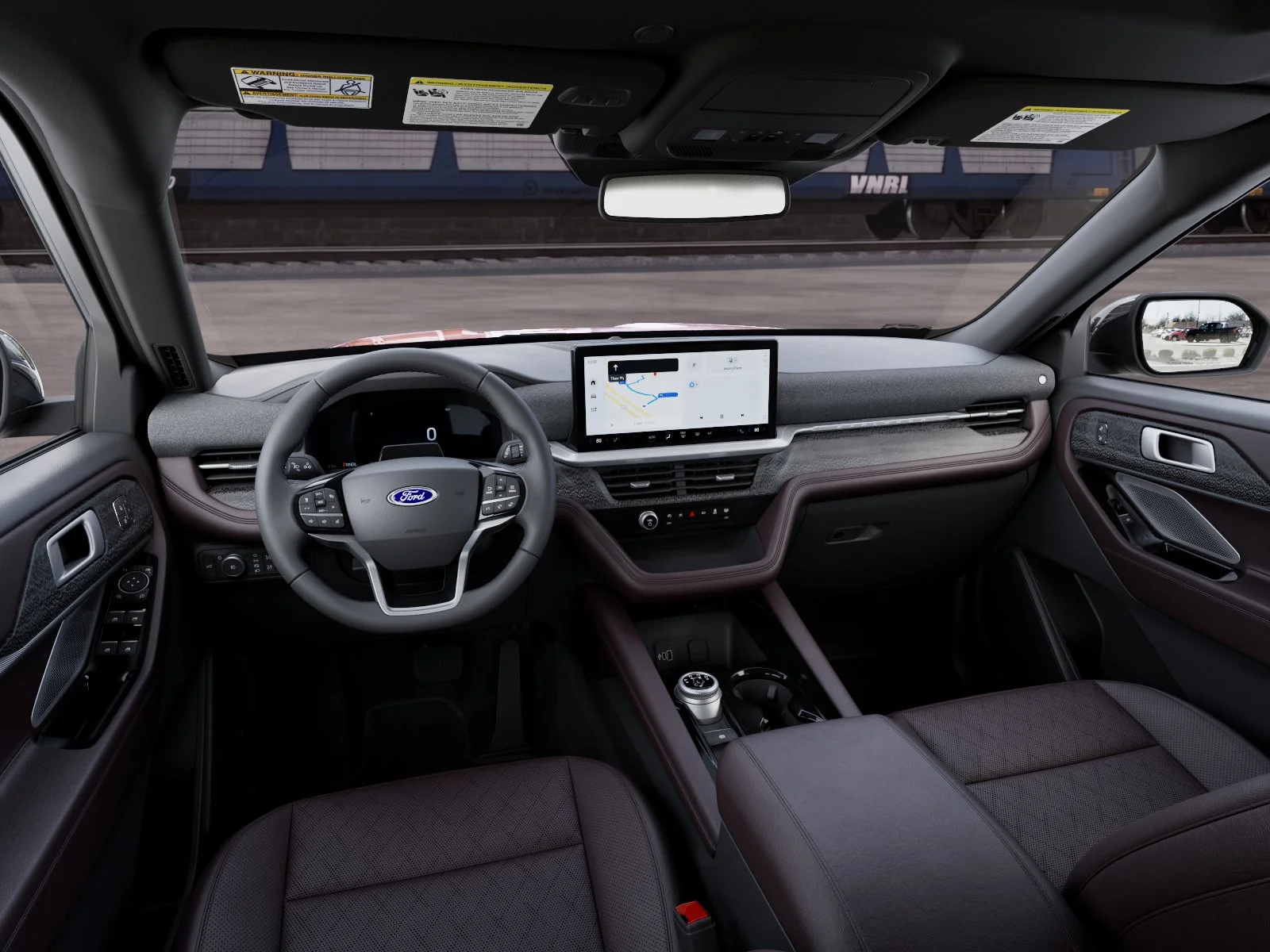 New 2027 Ruby Red Metallic Tinted Clearcoat Ford Platinum™ image 9