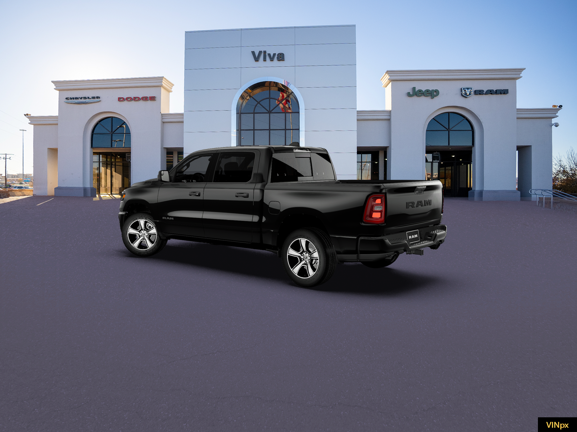 New 2027 Diamond Black Crystal Pearlcoat RAM  image 4