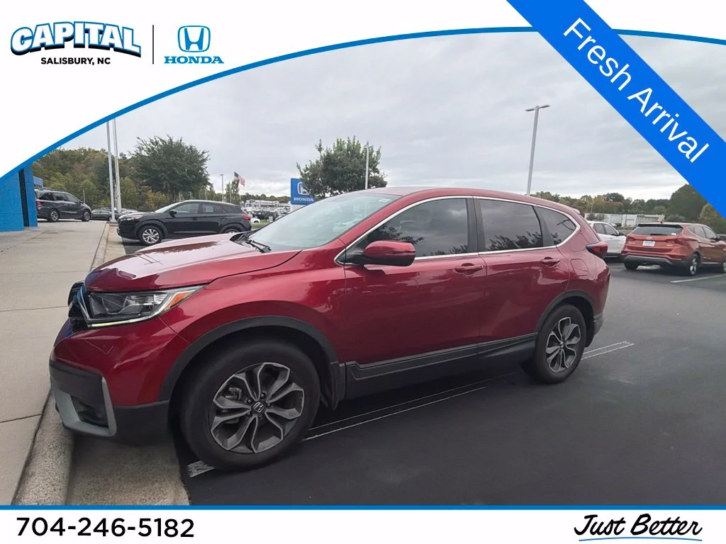 Red 2022 Honda CR-V EX-L SUV Raleigh NC