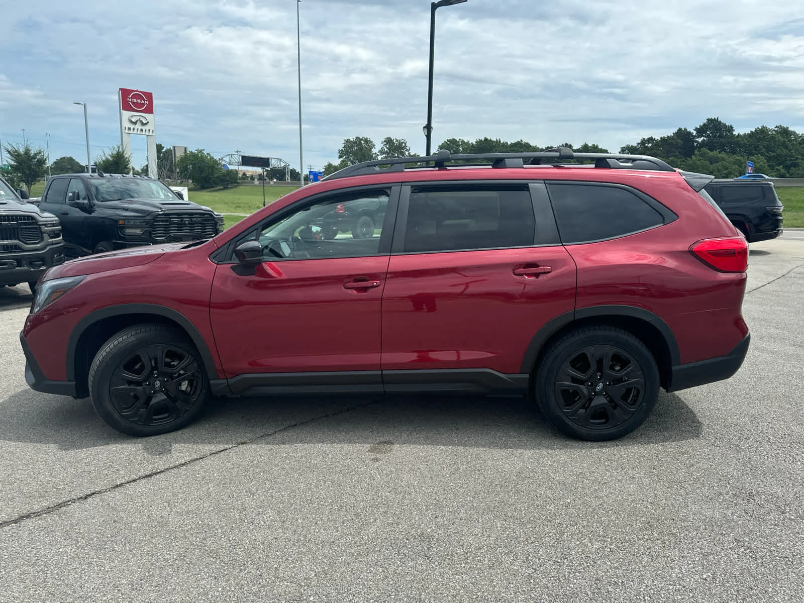 Used 2024 Crimson Red Pearl Subaru Onyx Edition image 9