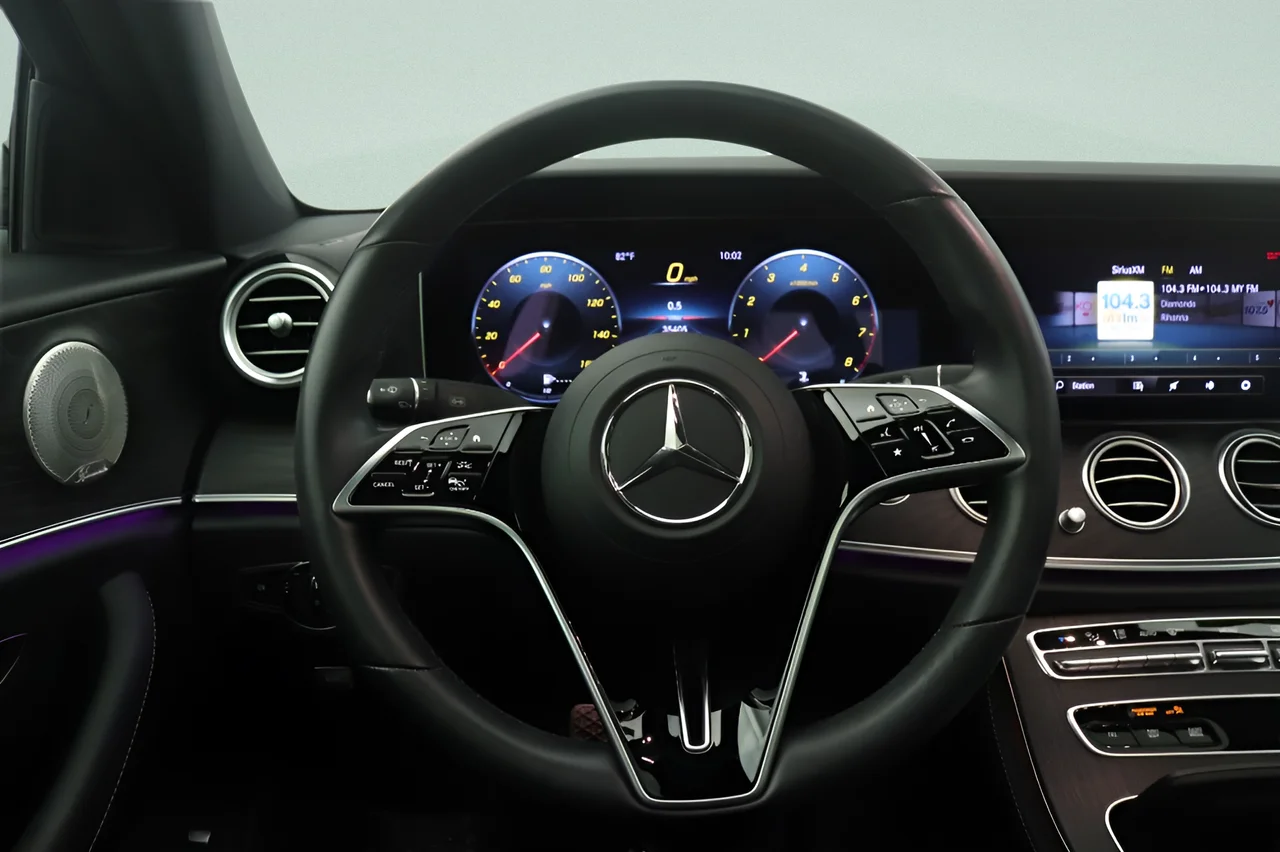 Used 2022 White Mercedes-Benz E 350 AMG® w/Night Package image 8
