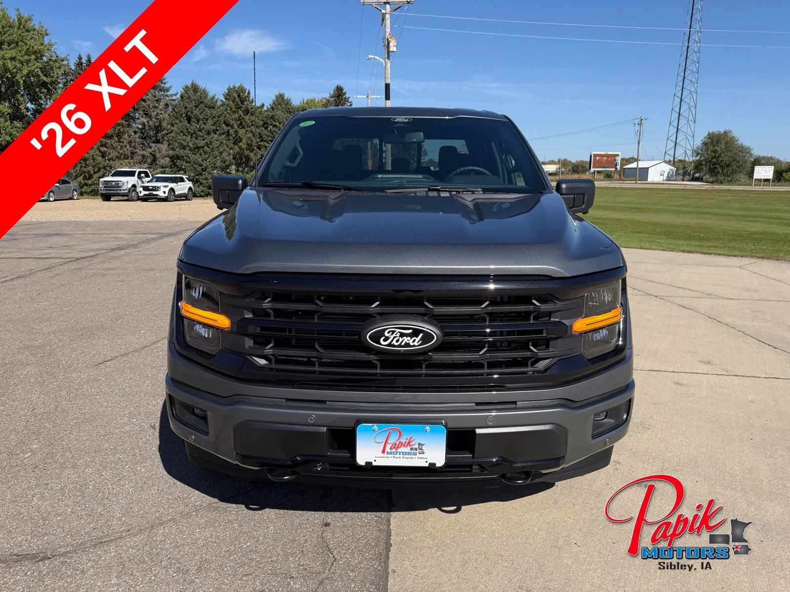 New 2026 Gray Metallic Ford XLT image 12