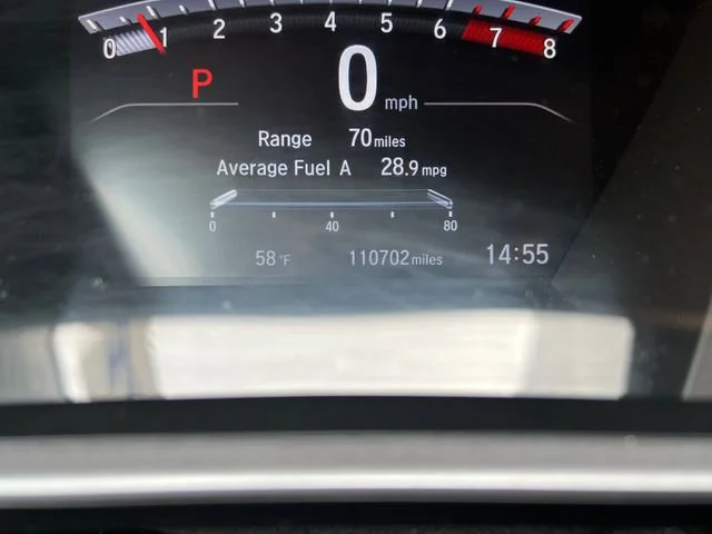 Used 2020 Aegean Blue Metallic Honda EX image 21