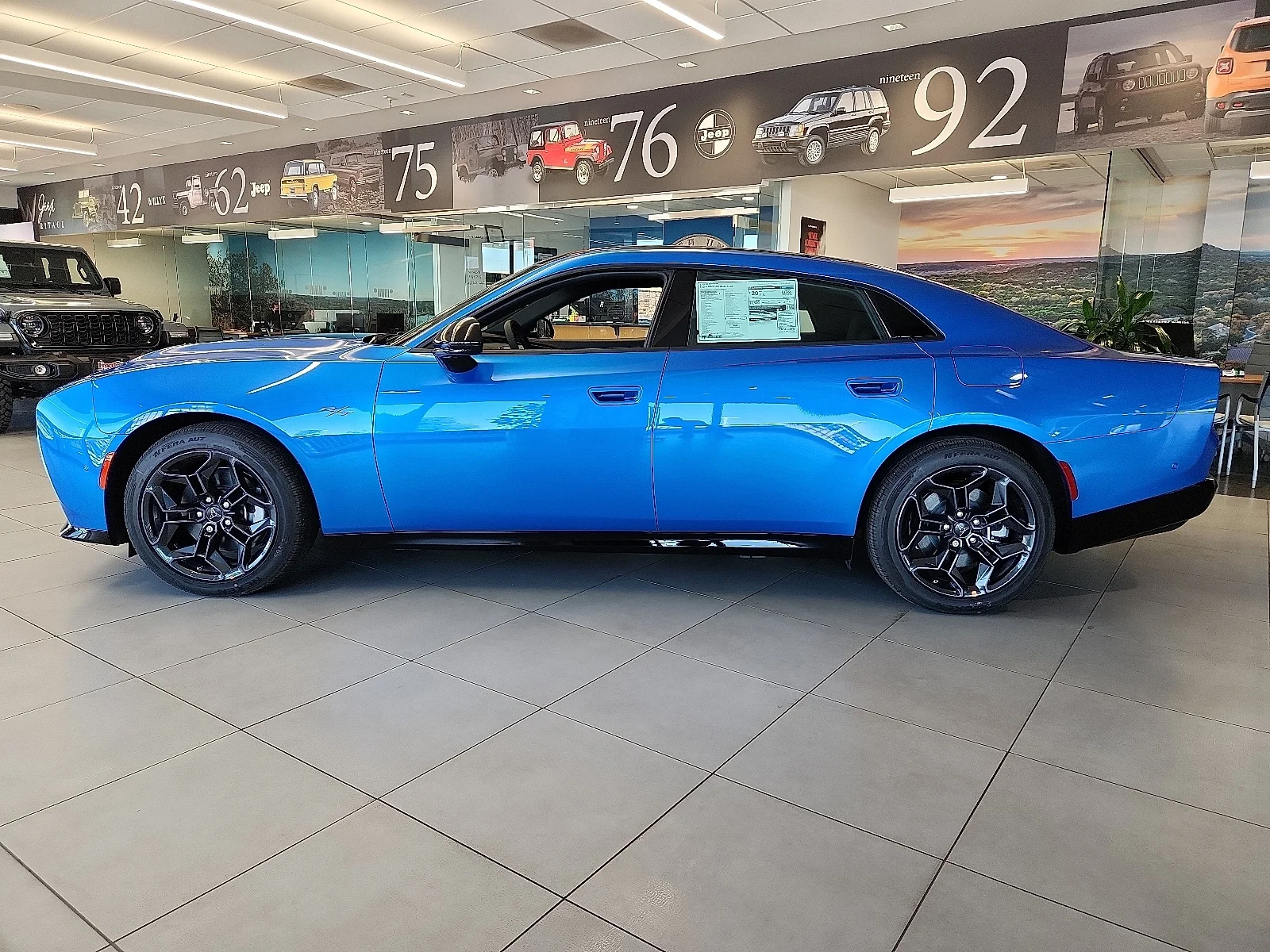 New 2026 Bludicrous  Paint Dodge R/T 4-DOOR AWD image 2