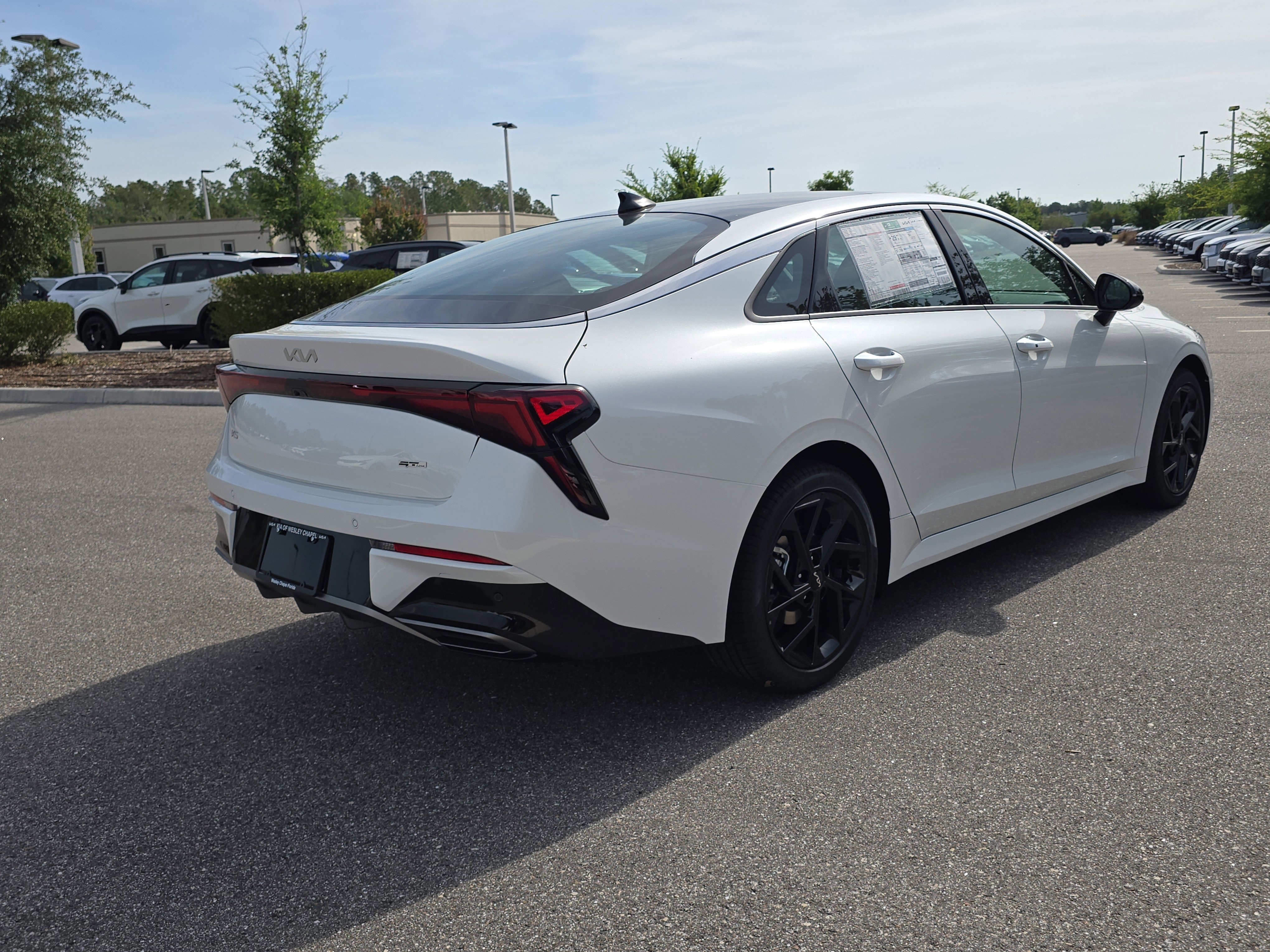 New 2026 Snow White Pearl Kia GT-Line FWD image 8