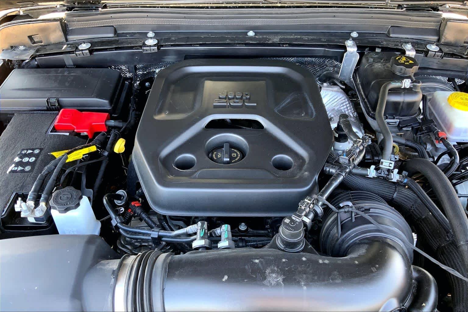 Used 2025 Black Clearcoat Jeep Sahara image 32