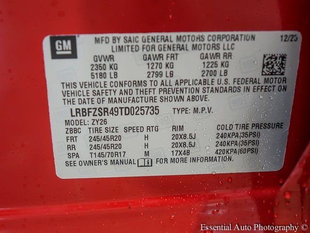 New 2026 Brilliant Red Buick Avenir image 22