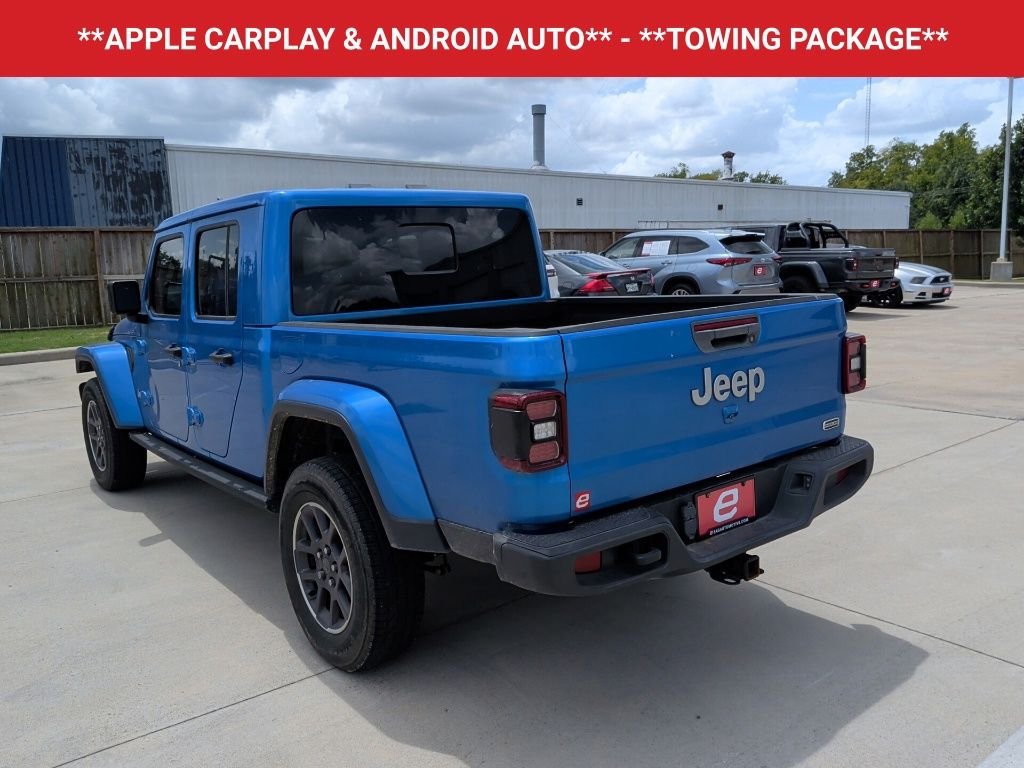Used 2022 Blue Jeep Overland image 6
