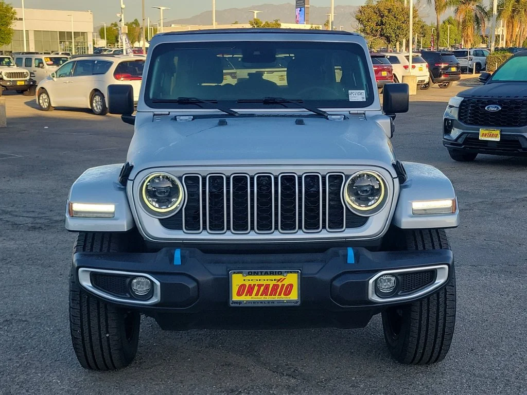 Certified Used 2024 Silver Jeep Sahara 4xe image 9