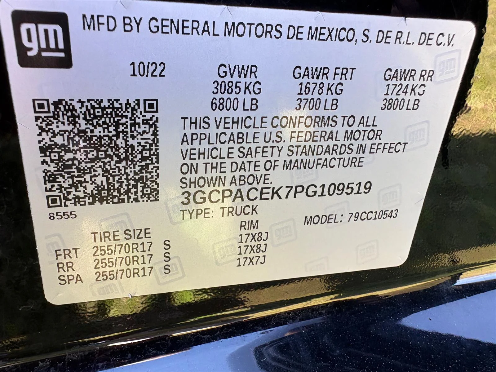 Used 2023 Black Chevrolet LT image 12