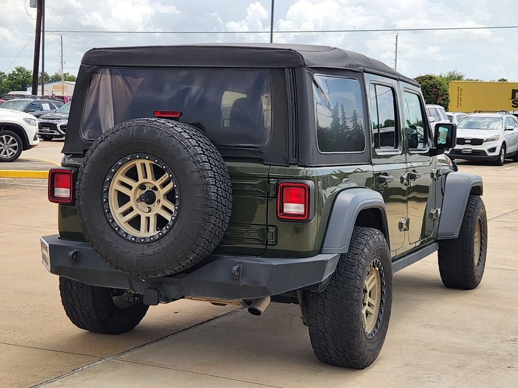 Used 2020 Sarge Green Clearcoat Jeep Sport image 9