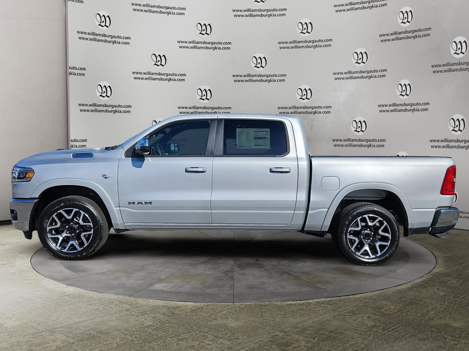 New 2026 Silver Zynith Exterior Paint RAM Laramie image 2