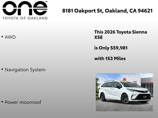 Certified Used 2026 White Toyota XSE image 6