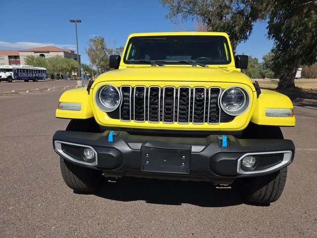 Used 2024 Yellow Jeep Sahara 4xe image 7