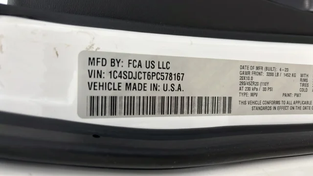 Used 2023 White Dodge R/T Premium image 32