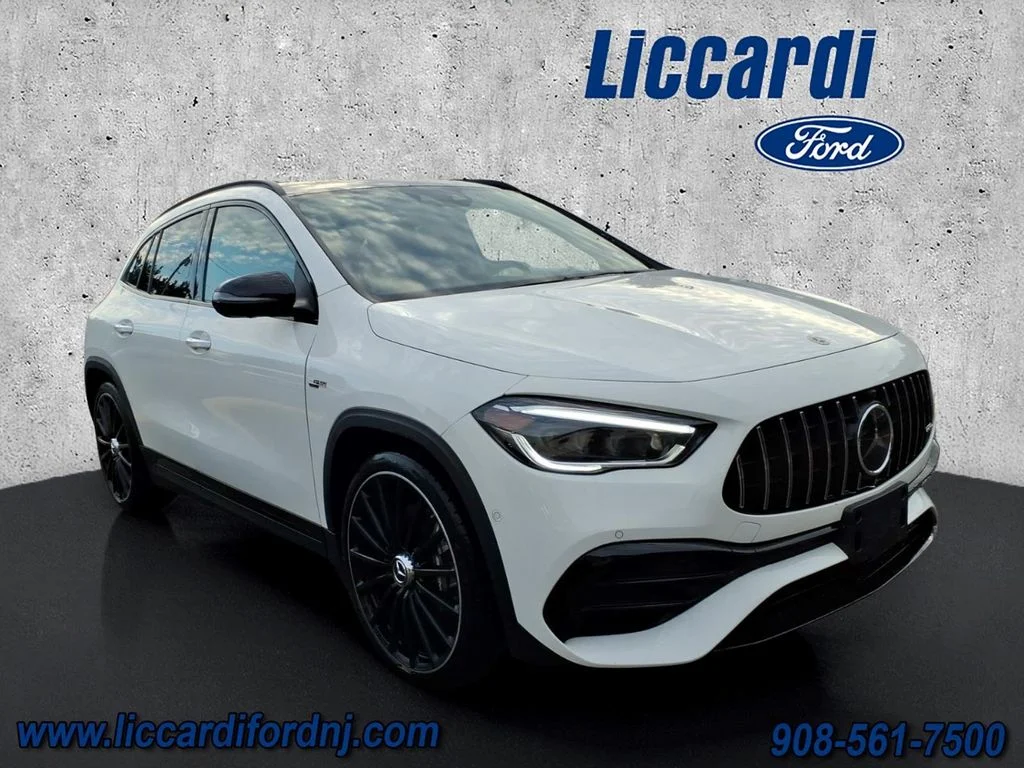 Used 2022 White Mercedes-Benz GLA 45 AMG® image 1
