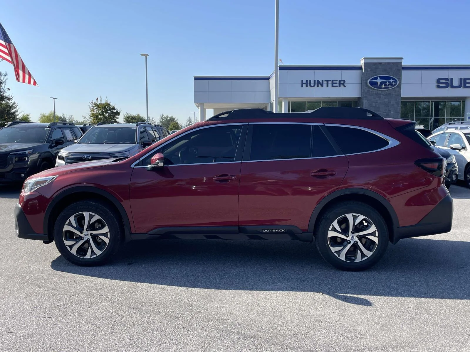 Used 2022 Crimson Red Pearl Subaru Limited image 25