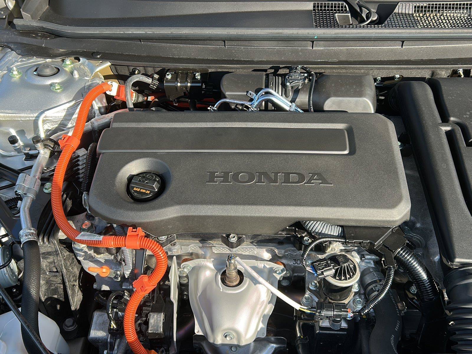 Certified Used 2025 Solar Silver Metallic Honda HYBRID EX-L image 52
