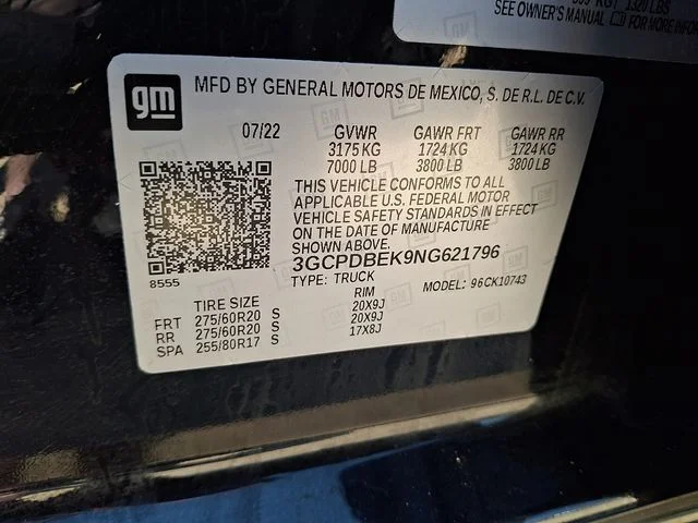 Used 2022 Black Chevrolet Custom image 27