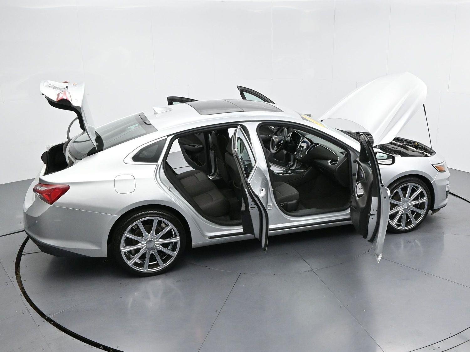 Used 2021 SILVER ICE METALLIC Chevrolet LT image 41