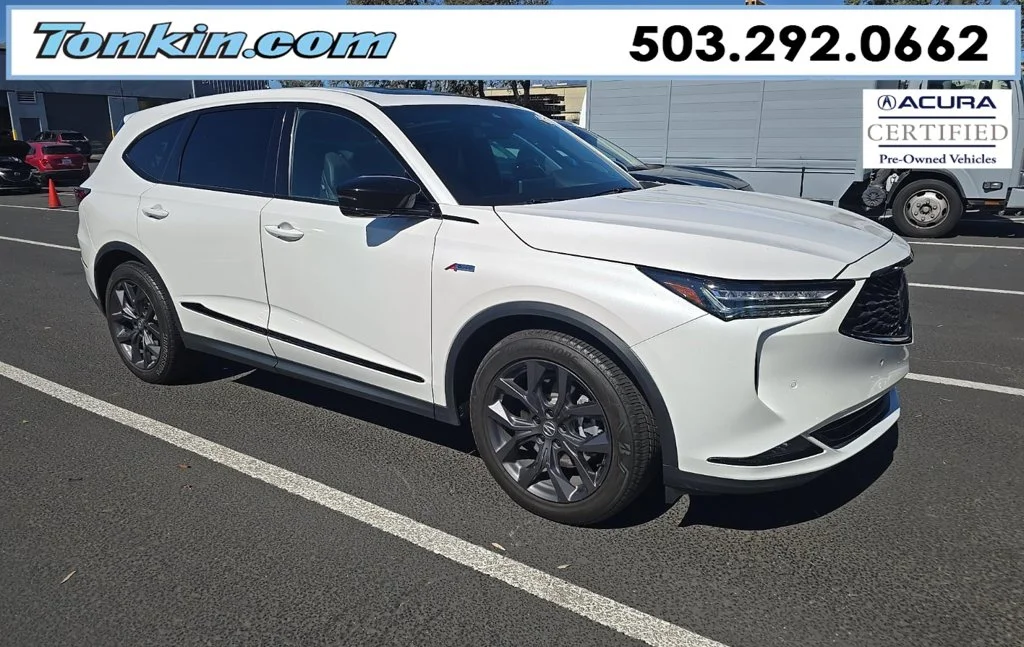 Certified Used 2024 Platinum White Pearl Acura A-Spec SH-AWD image 1