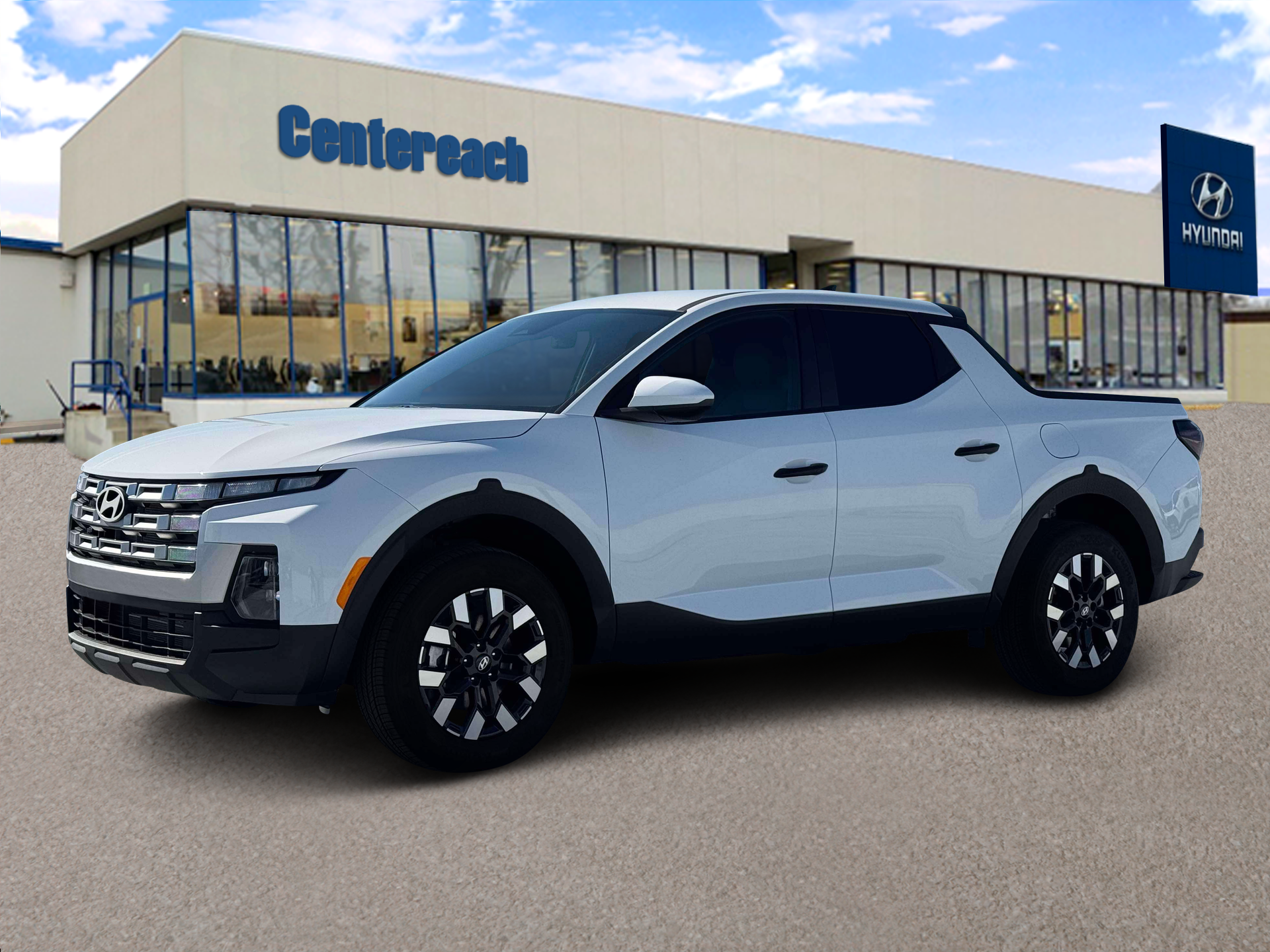 New 2027 Atlas White Hyundai SE AWD image 2
