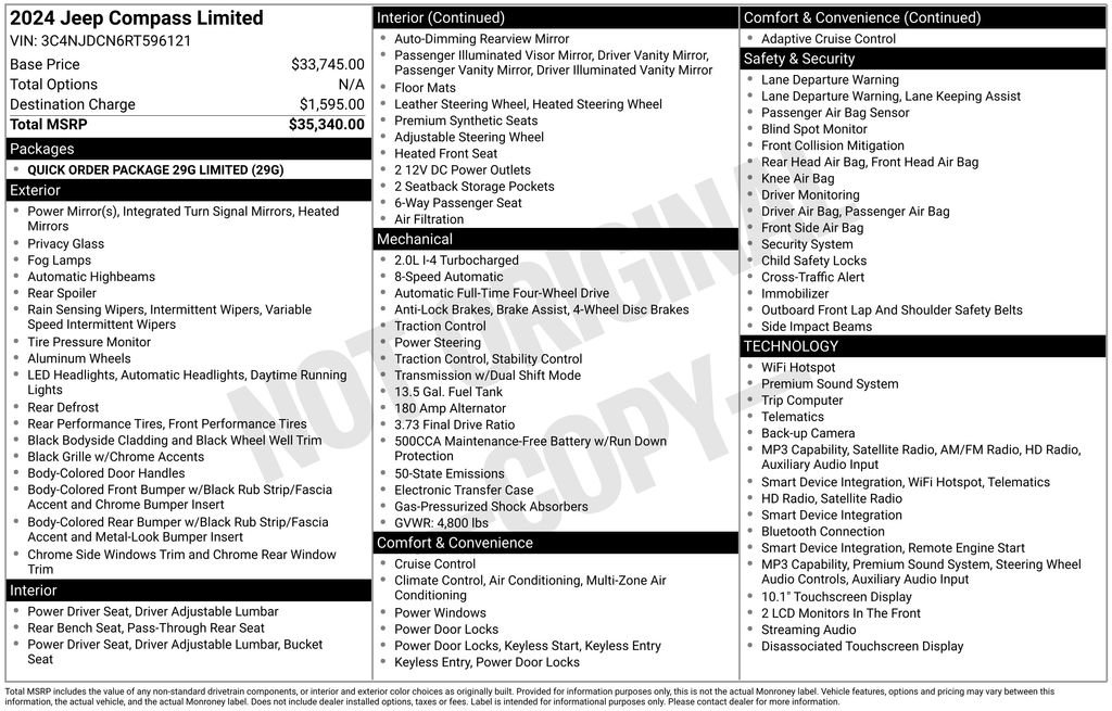 Used 2024 Red Hot Pearlcoat Jeep Limited image 5