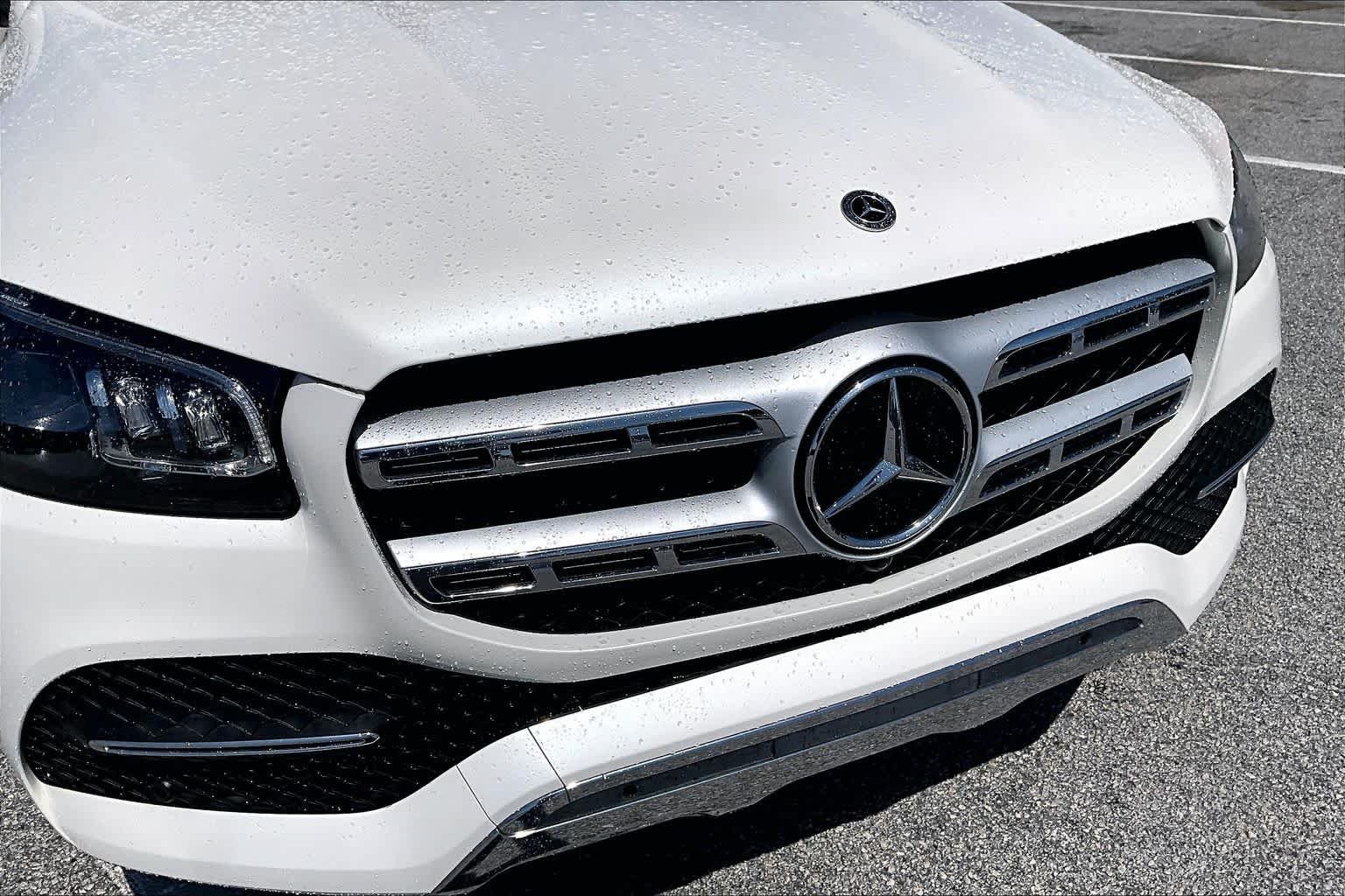 Used 2021 designo Diamond White Bright Mercedes-Benz GLS 450 image 18