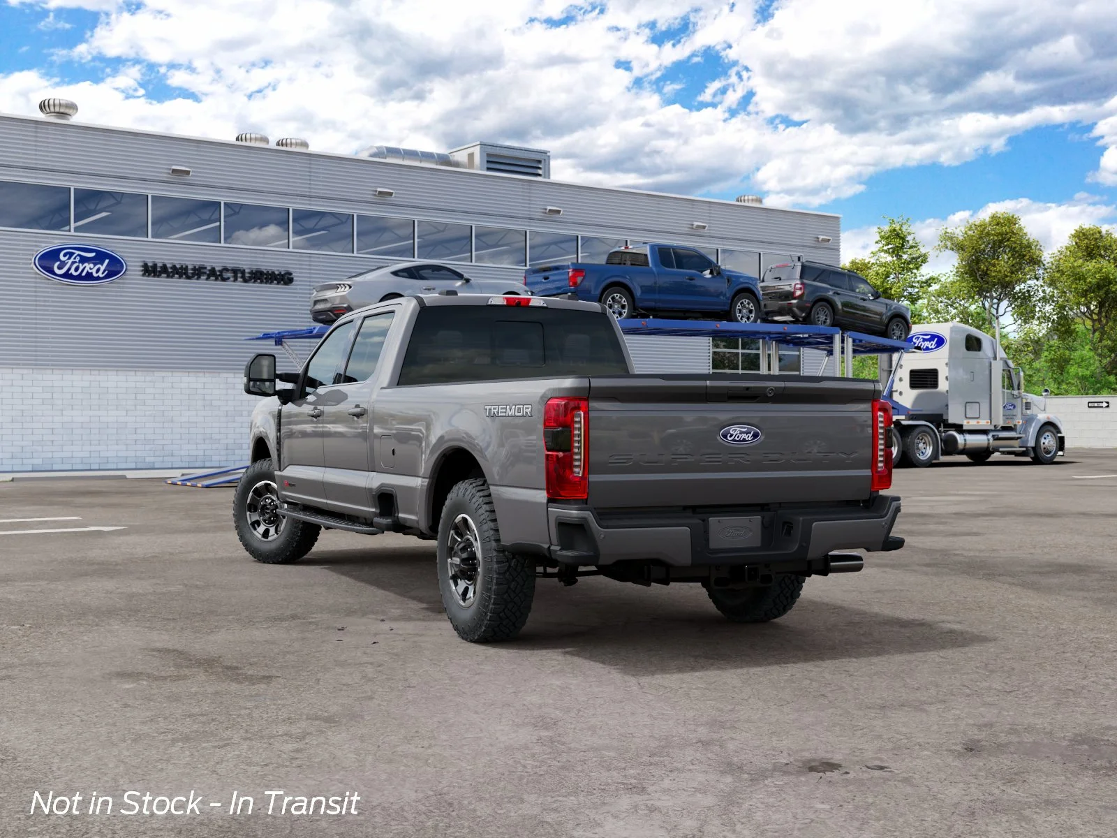 New 2027 Carbonized Gray Metallic Ford F-350® Lariat® image 8