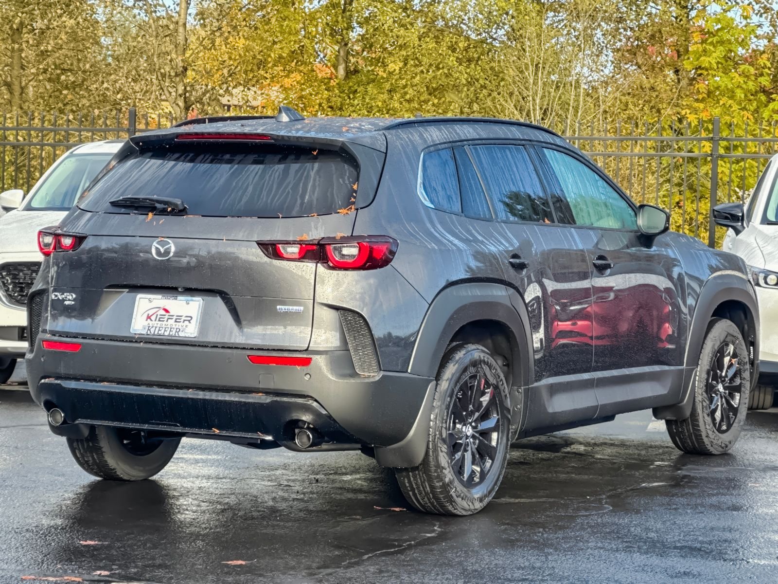 New 2026 Machine Gray Metallic Mazda Premium AWD image 3
