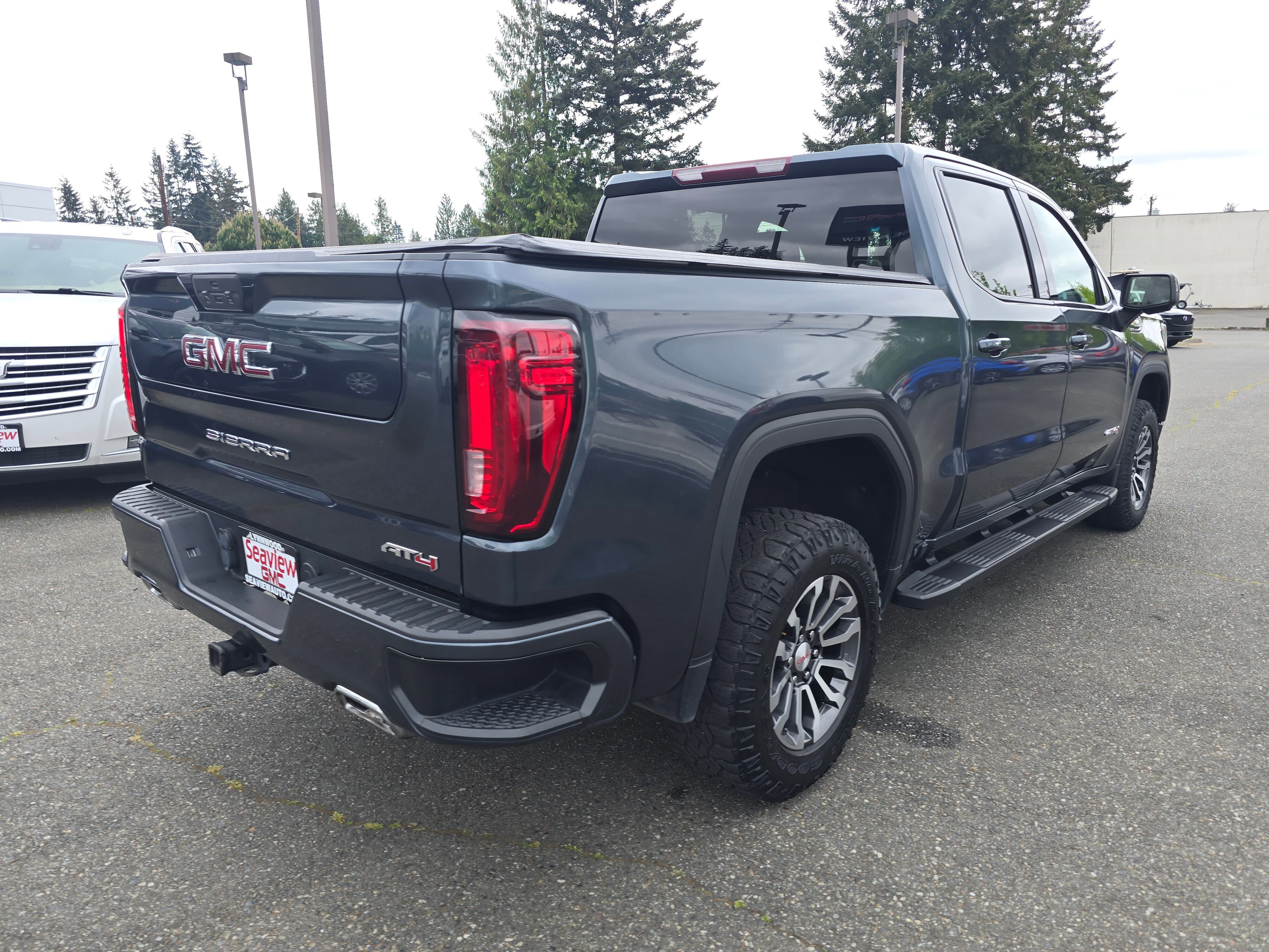 Used 2021 Dark Sky Metallic GMC AT4 image 3