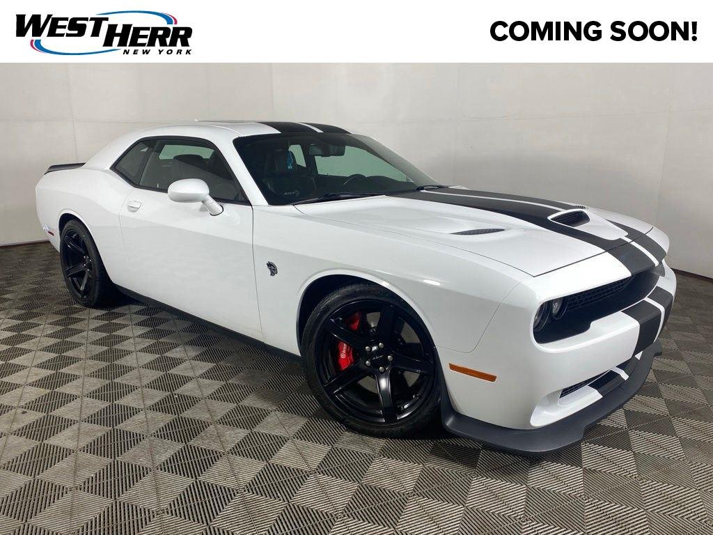 Used 2017 White Knuckle Clearcoat Dodge SRT Hellcat image 1