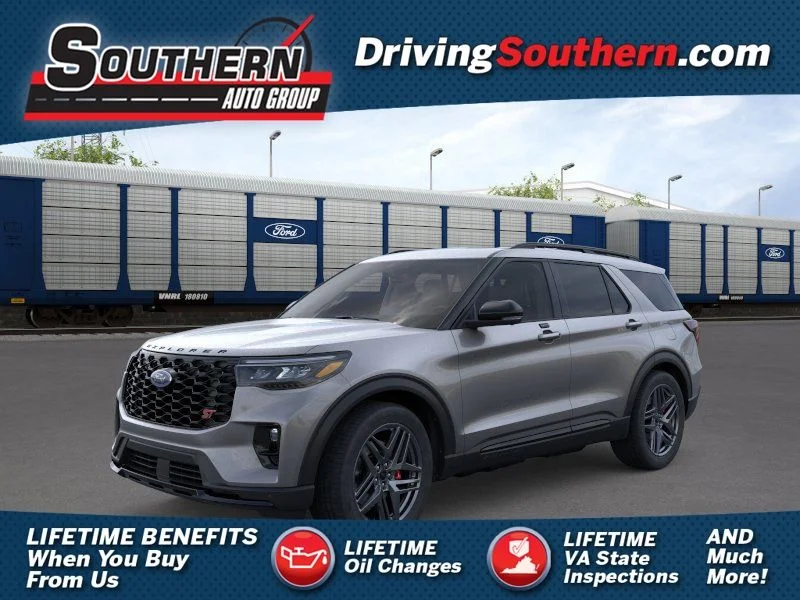 New 2026 Carbonized Gray Metallic Ford ST image 1