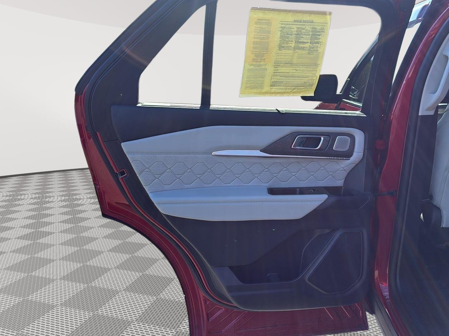 Used 2025 Rapid Red Metallic Tinted Clearcoat Ford Platinum image 24