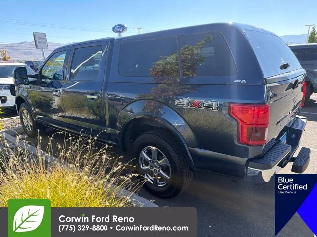 Used 2018 Blue Ford Lariat image 5