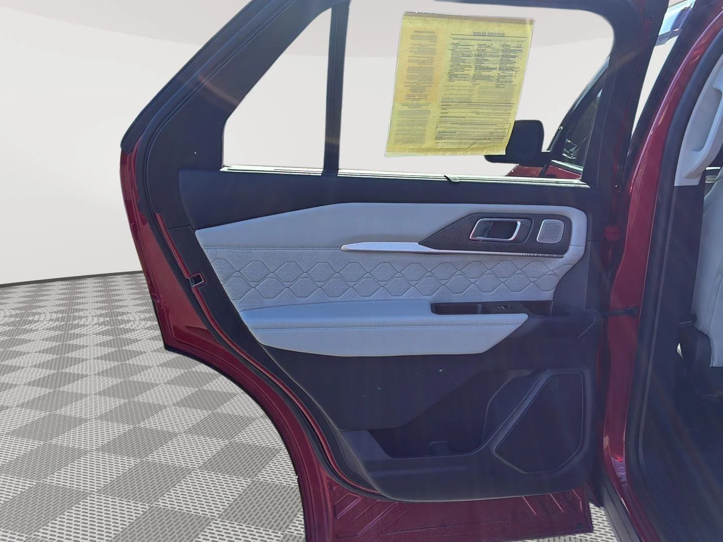 Used 2025 Rapid Red Metallic Tinted Clearcoat Ford Platinum image 24