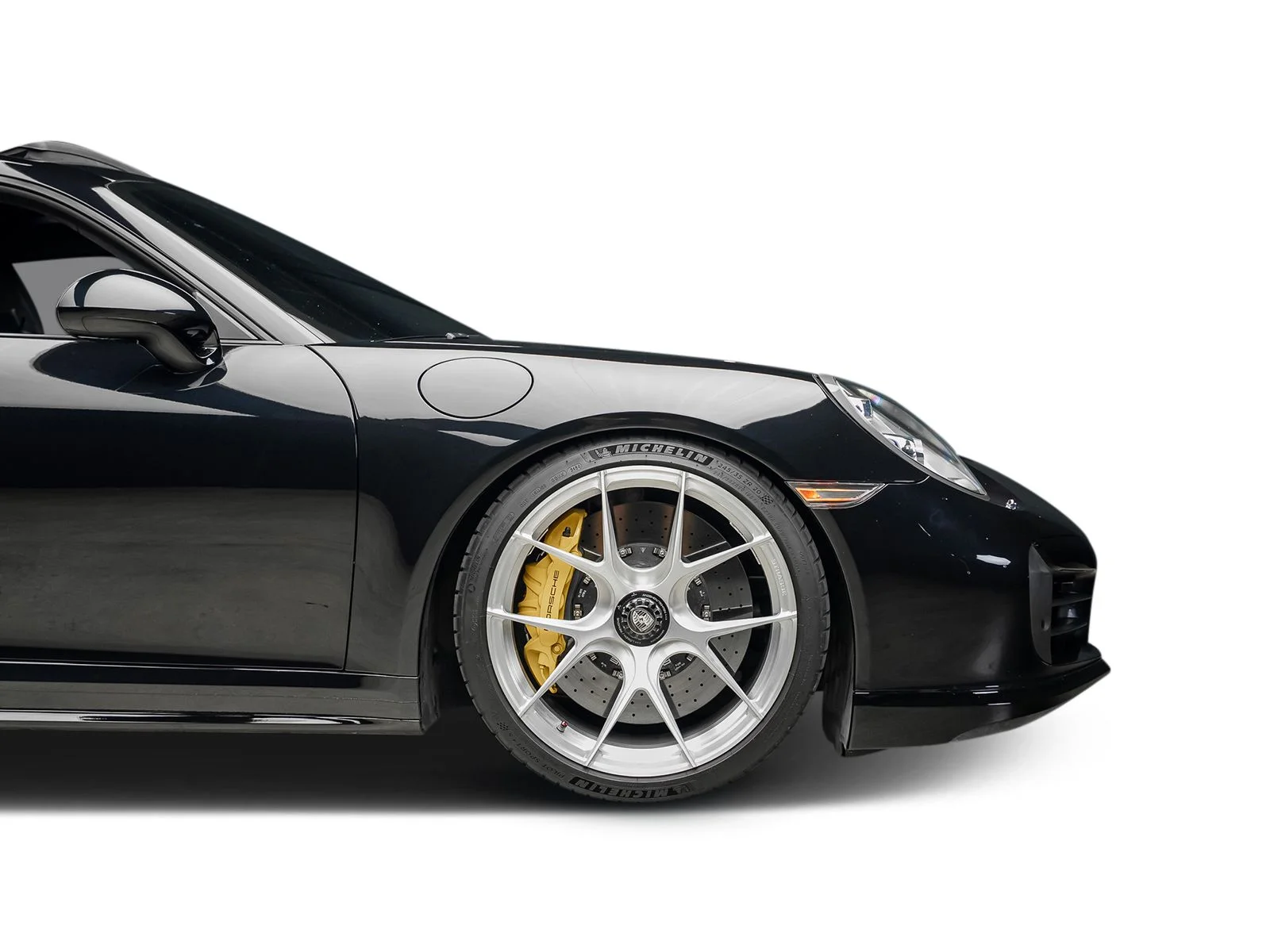 Used 2015 Black Porsche Turbo S image 30