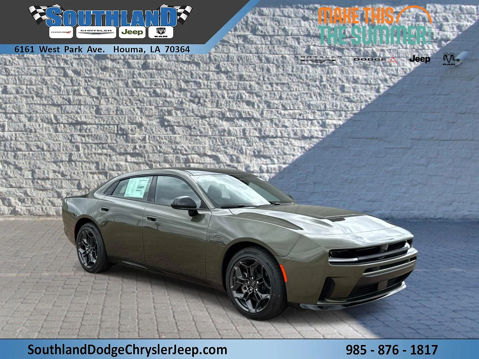 New 2026 Green Machine Exterior Paint Dodge R/T image 1