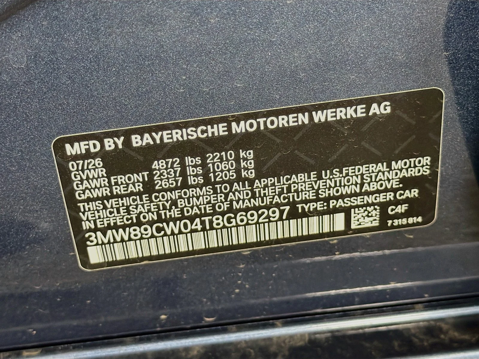 New 2026 Arctic Race Blue Metallic BMW 330i xDrive image 33