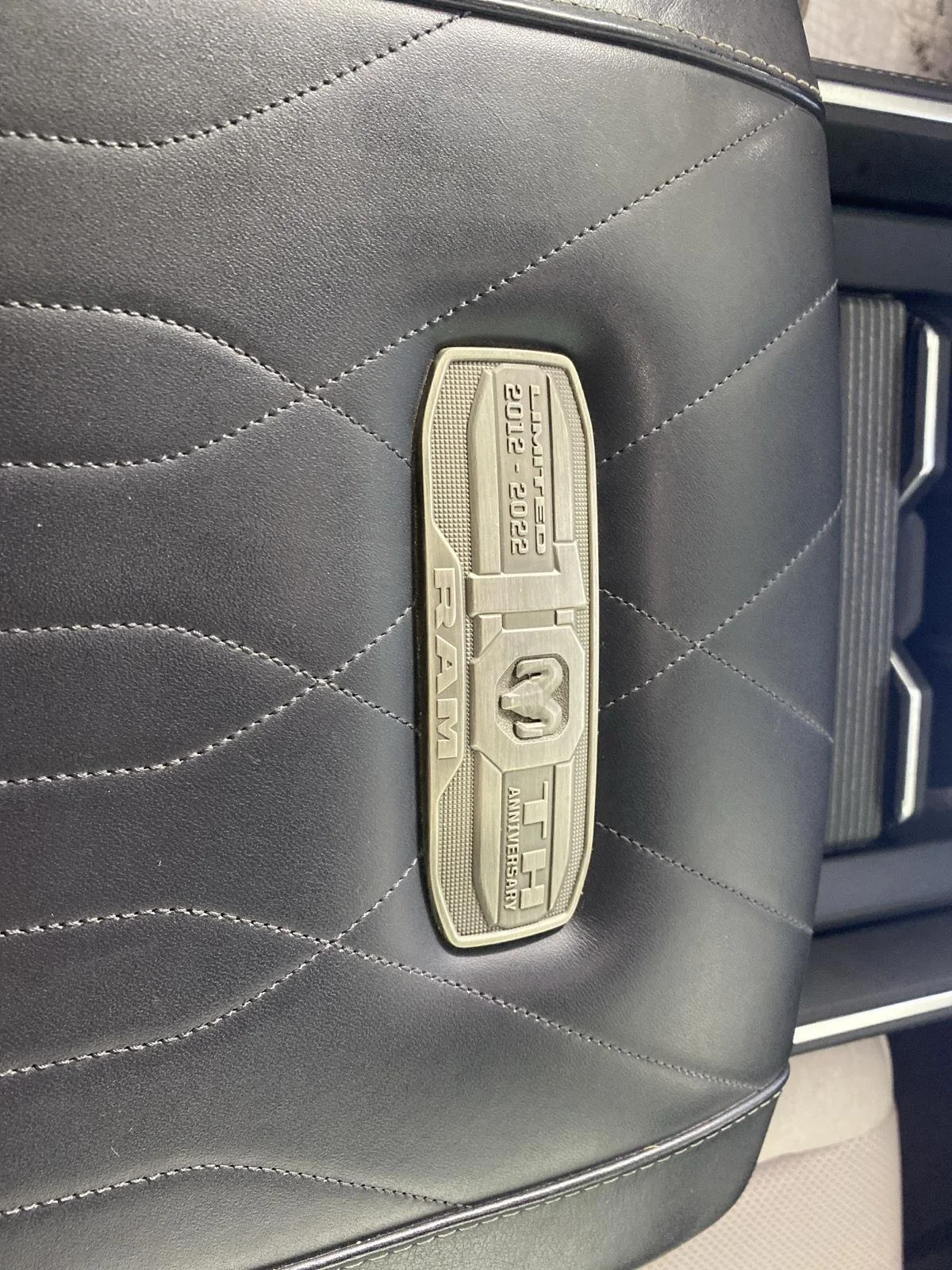 Used 2022 Patriot Blue Pearlcoat Ram Limited image 29