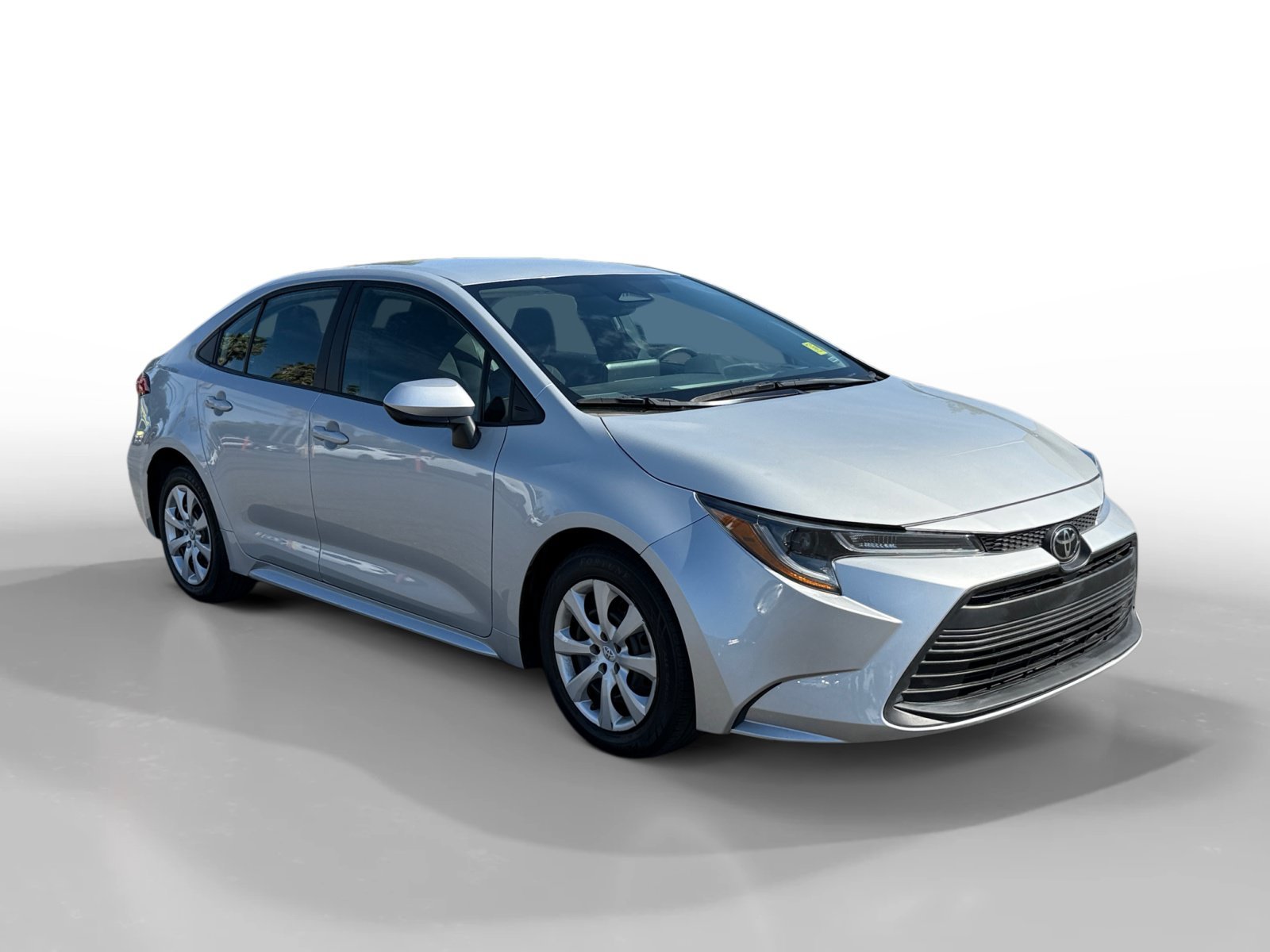 Used 2024 Classic Silver Metallic Toyota LE image 7