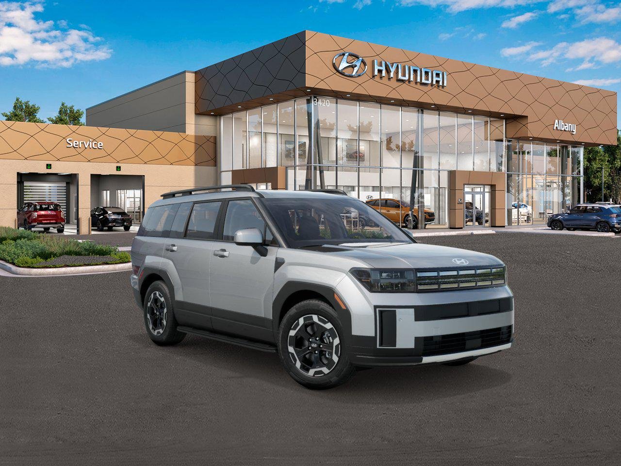 New 2027 Silver Hyundai SEL AWD image 2