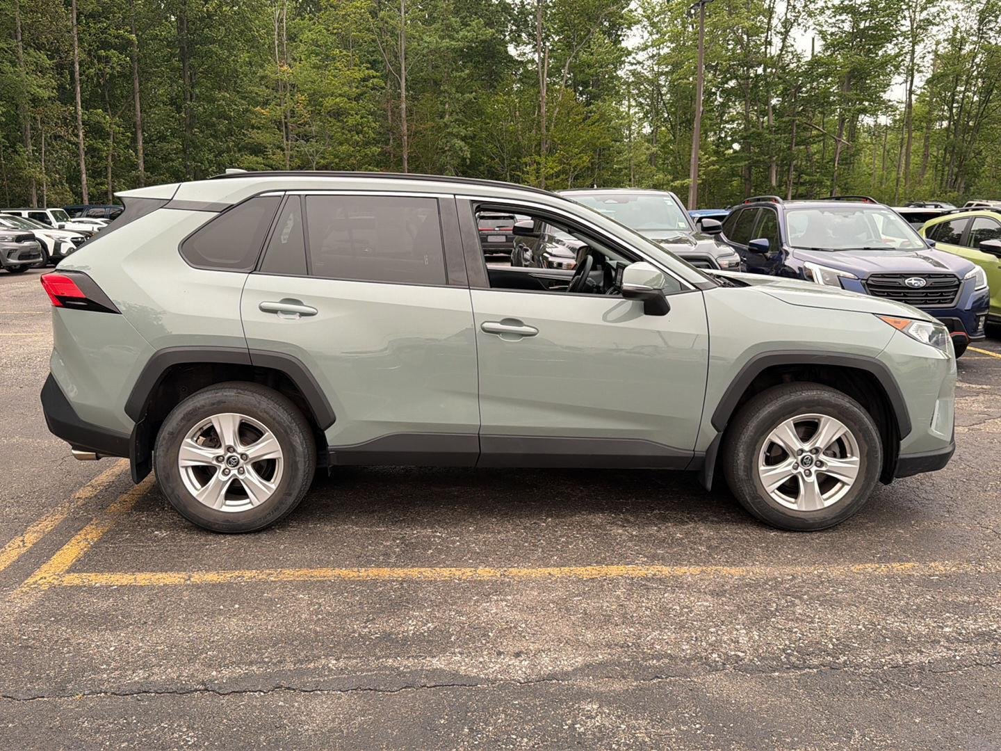 Used 2020 Lunar Rock Toyota XLE image 7