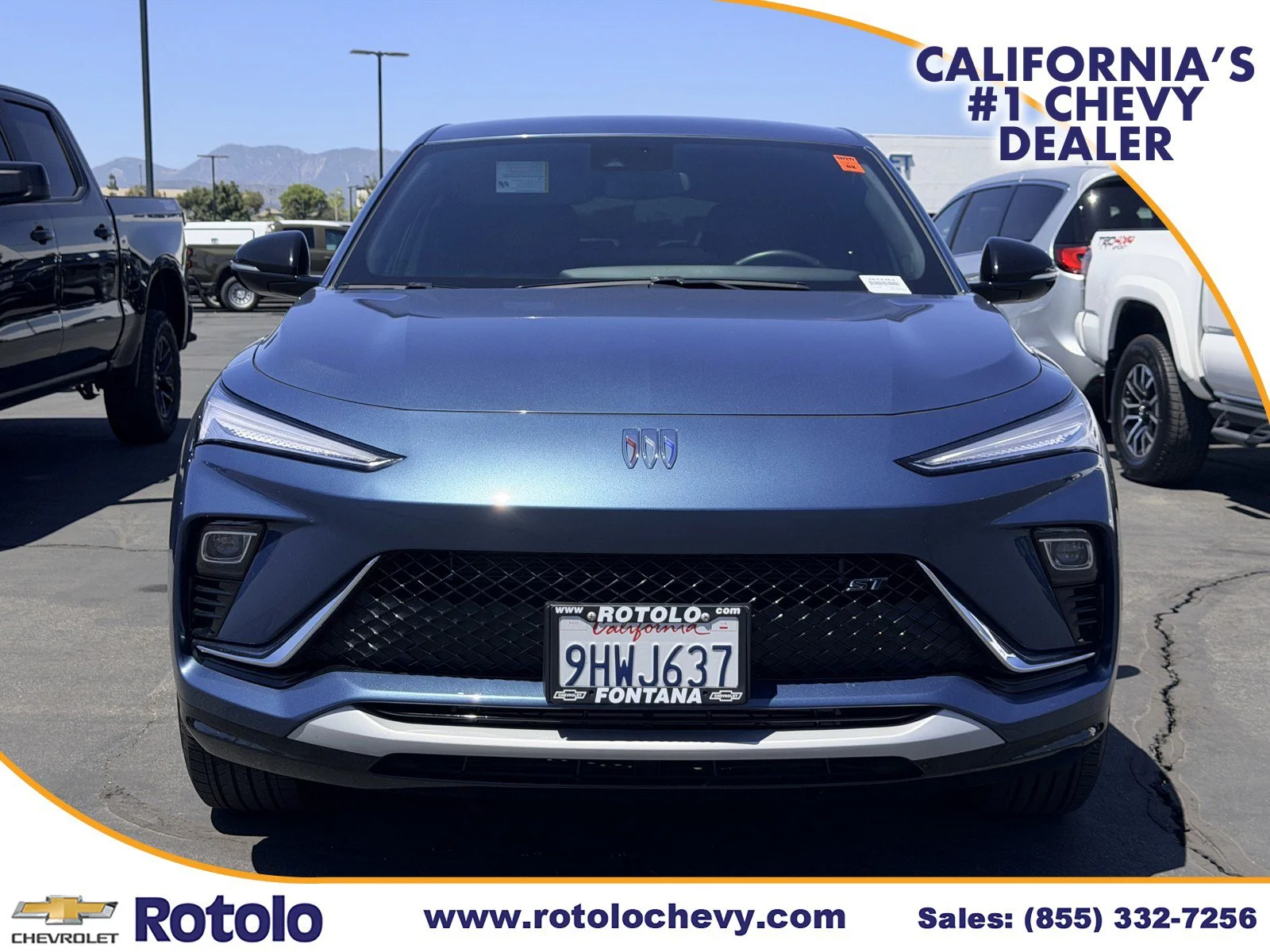 Used 2024 Ocean Blue Metallic Buick Sport Touring image 2